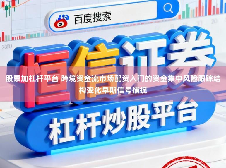 股票加杠杆平台 跨境资金流市场配资入门的资金集中风险跟踪结构变化早期信号捕捉