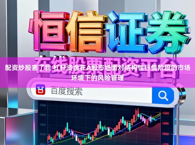 配资炒股害了我 杠杆资金在A股市场面对结构性行情阶段的市场环境下的风险管理