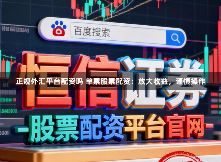 正规外汇平台配资吗 单票股票配资：放大收益，谨慎操作