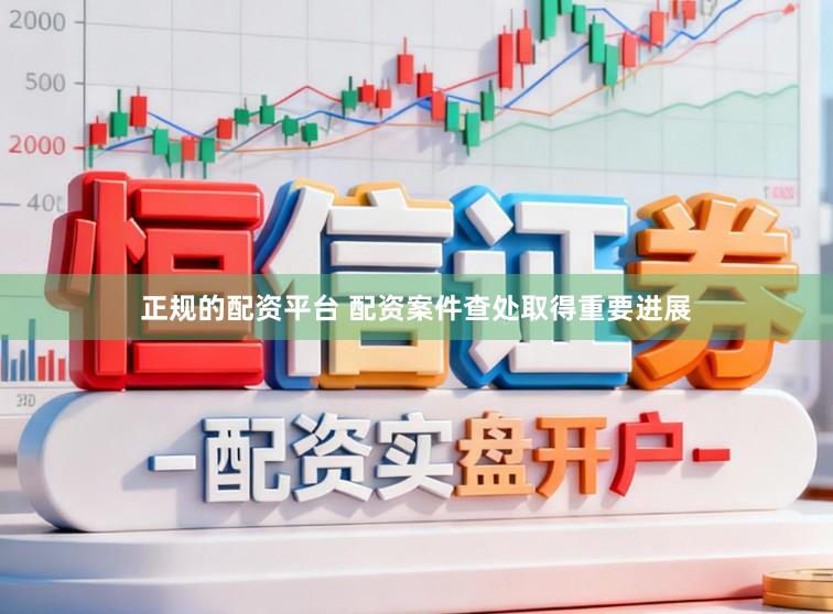 正规的配资平台 配资案件查处取得重要进展